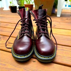 1460 Pascal Oxblood Boots Size 9 W 8 M